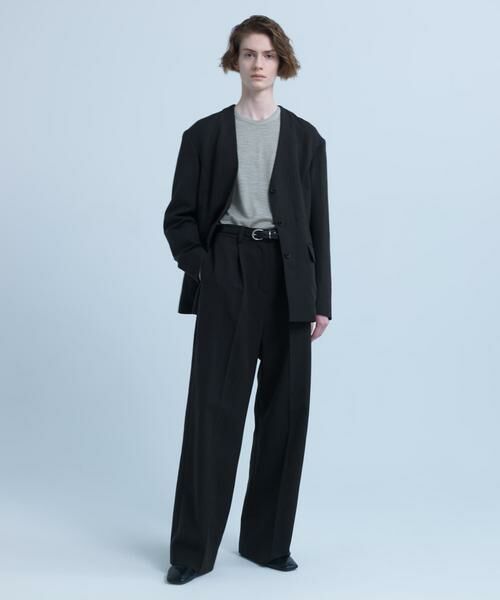 URBAN RESEARCH / アーバンリサーチ Tシャツ | new basic　WASHABLE WOOL STRUCT TOPS | 詳細2