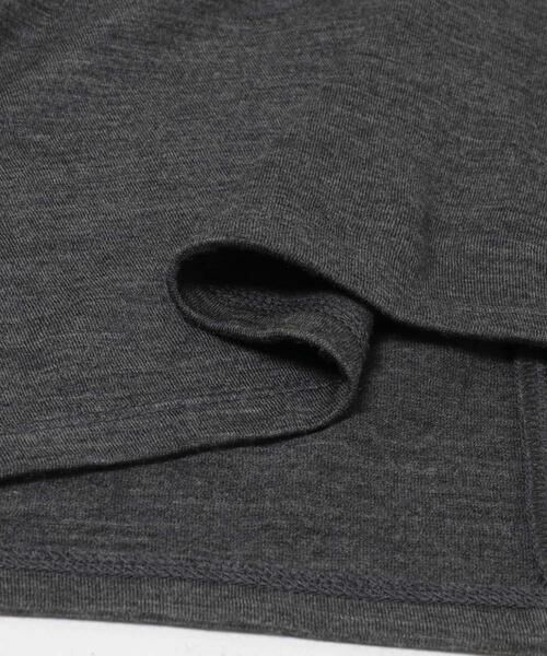URBAN RESEARCH / アーバンリサーチ Tシャツ | new basic　WASHABLE WOOL STRUCT TOPS | 詳細9