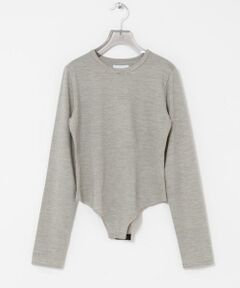 URBAN RESEARCH / アーバンリサーチ Tシャツ | new basic　WASHABLE WOOL CONTOUR TOP