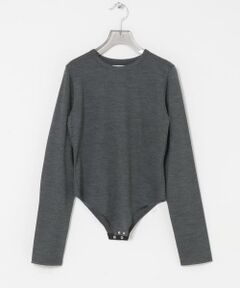 URBAN RESEARCH / アーバンリサーチ Tシャツ | new basic　WASHABLE WOOL CONTOUR TOP