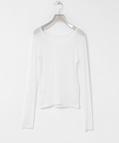 URBAN RESEARCH / アーバンリサーチ Tシャツ | new basic　UNDER LAYER 2WAY TOPS（アイボリー）
