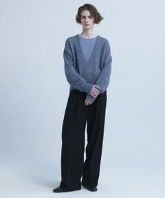 URBAN RESEARCH / アーバンリサーチ ニット・セーター | new basic　CASHMERE SILK DEEP V-NECK KNIT