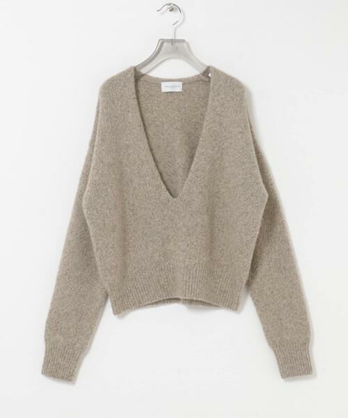 URBAN RESEARCH / アーバンリサーチ ニット・セーター | new basic　CASHMERE SILK DEEP V-NECK KNIT | 詳細3
