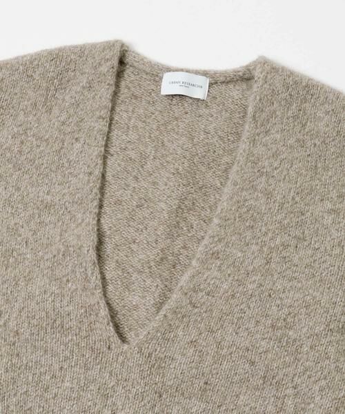 URBAN RESEARCH / アーバンリサーチ ニット・セーター | new basic　CASHMERE SILK DEEP V-NECK KNIT | 詳細4