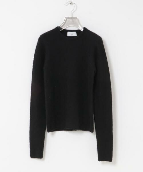 URBAN RESEARCH / アーバンリサーチ ニット・セーター | new basic　CASHMERE SILK FIT TENSION KNIT（ブラック）