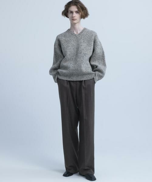 URBAN RESEARCH / アーバンリサーチ その他パンツ | new basic　SAXONY HIGH WAIST PANTS | 詳細1