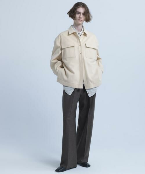 URBAN RESEARCH / アーバンリサーチ その他パンツ | new basic　SAXONY HIGH WAIST PANTS | 詳細2