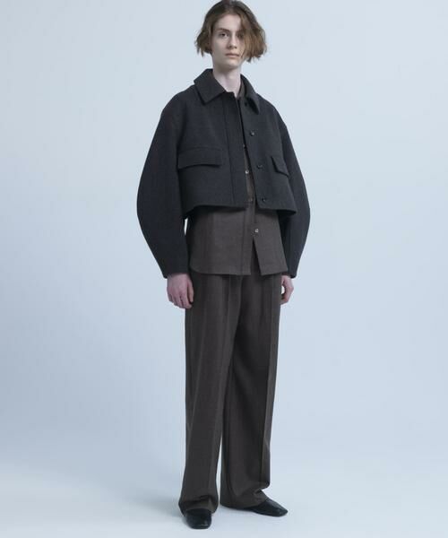 URBAN RESEARCH / アーバンリサーチ その他パンツ | new basic　SAXONY HIGH WAIST PANTS | 詳細3