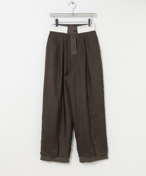 URBAN RESEARCH / アーバンリサーチ その他パンツ | new basic　SAXONY HIGH WAIST PANTS | 詳細9