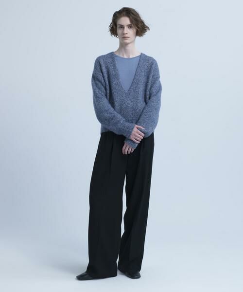 URBAN RESEARCH / アーバンリサーチ その他パンツ | new basic　SAXONY HIGH WAIST PANTS | 詳細12