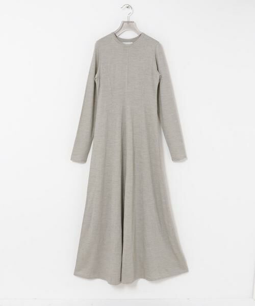 URBAN RESEARCH / アーバンリサーチ ワンピース | new basic　WASHABLE WOOL LONG-SLEEVE ONE-PIECE | 詳細1