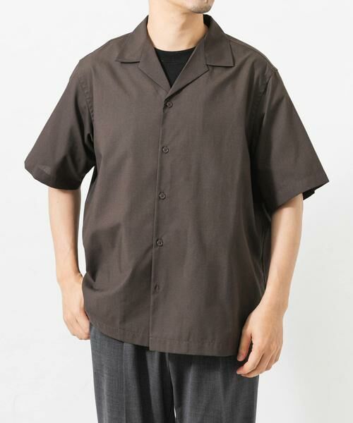 URBAN RESEARCH / アーバンリサーチ シャツ・ブラウス | TECH BLEND RAYON OPEN COLLAR SHIRTS | 詳細1