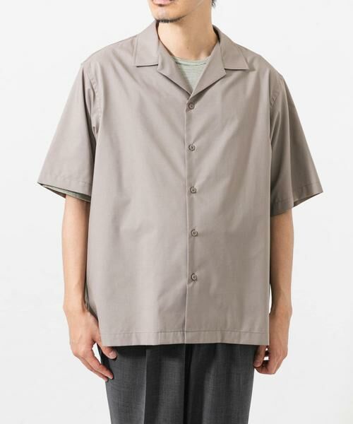 URBAN RESEARCH / アーバンリサーチ シャツ・ブラウス | TECH BLEND RAYON OPEN COLLAR SHIRTS | 詳細13
