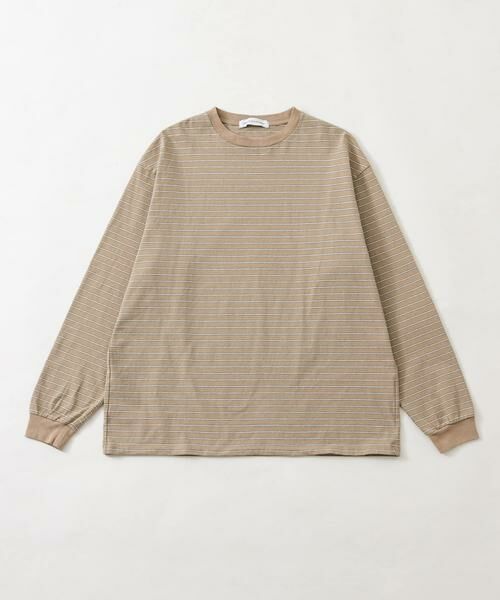 URBAN RESEARCH / アーバンリサーチ Tシャツ | MULTI BORDER T-SHIRTS（ベージュ）