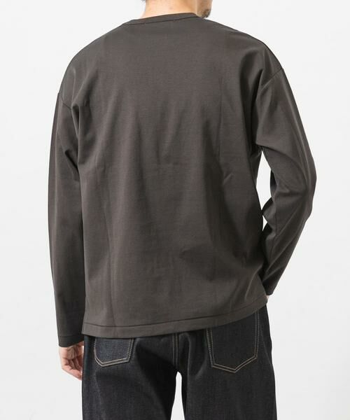 URBAN RESEARCH / アーバンリサーチ Tシャツ | COTTON NYLON SMOOTHY LONG-SLEEVE | 詳細1