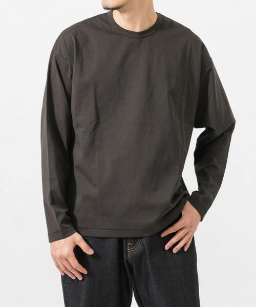 URBAN RESEARCH / アーバンリサーチ Tシャツ | COTTON NYLON SMOOTHY LONG-SLEEVE | 詳細2