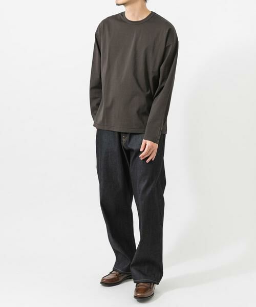 URBAN RESEARCH / アーバンリサーチ Tシャツ | COTTON NYLON SMOOTHY LONG-SLEEVE | 詳細4