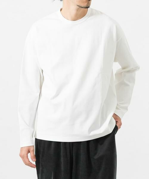 URBAN RESEARCH / アーバンリサーチ Tシャツ | COTTON NYLON SMOOTHY LONG-SLEEVE | 詳細9