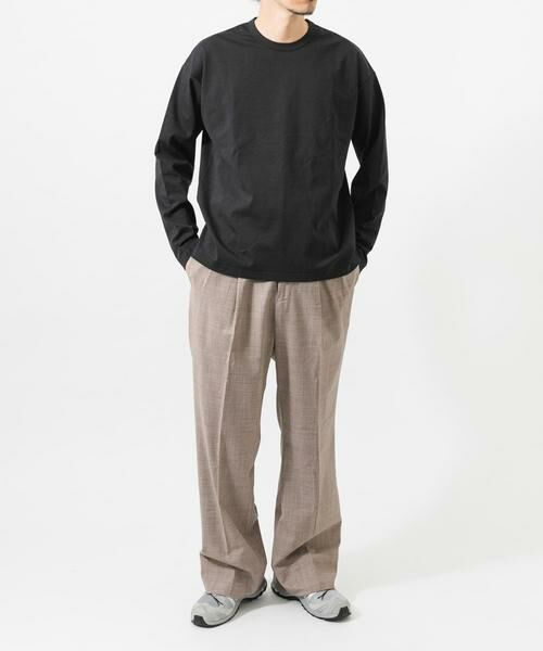 URBAN RESEARCH / アーバンリサーチ Tシャツ | COTTON NYLON SMOOTHY LONG-SLEEVE | 詳細17