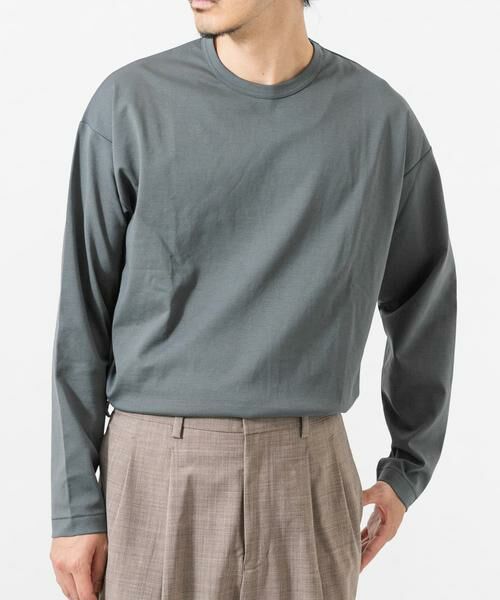 URBAN RESEARCH / アーバンリサーチ Tシャツ | COTTON NYLON SMOOTHY LONG-SLEEVE | 詳細23