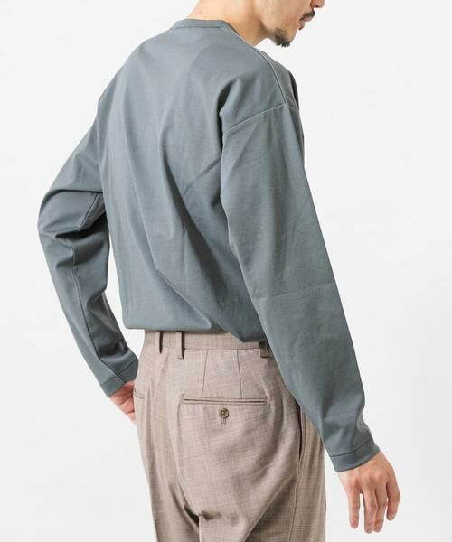 URBAN RESEARCH / アーバンリサーチ Tシャツ | COTTON NYLON SMOOTHY LONG-SLEEVE | 詳細25