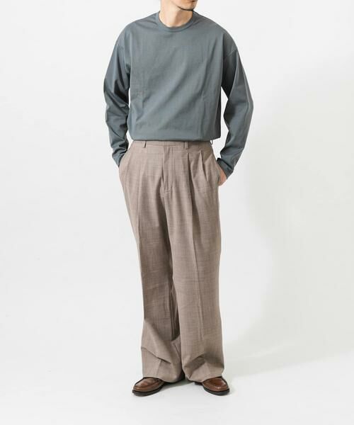 URBAN RESEARCH / アーバンリサーチ Tシャツ | COTTON NYLON SMOOTHY LONG-SLEEVE | 詳細26