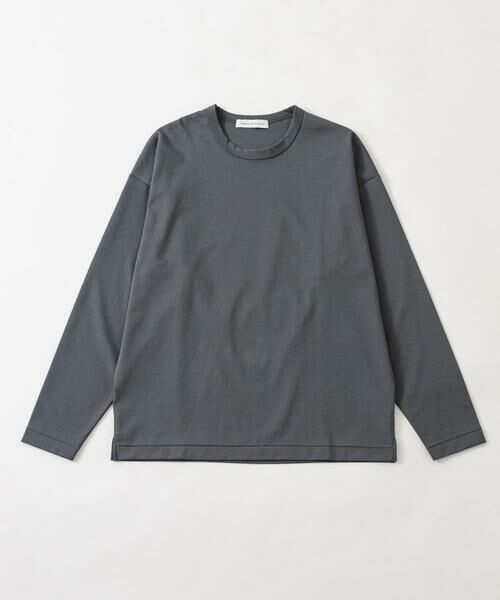 URBAN RESEARCH / アーバンリサーチ Tシャツ | COTTON NYLON SMOOTHY LONG-SLEEVE(グレー)
