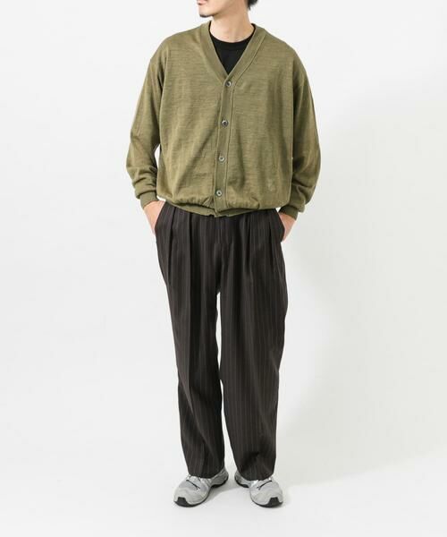 URBAN RESEARCH / アーバンリサーチ ニット・セーター | RAMIE SHEER CARDIGAN | 詳細3