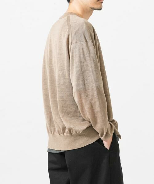 URBAN RESEARCH / アーバンリサーチ ニット・セーター | RAMIE SHEER CARDIGAN | 詳細6
