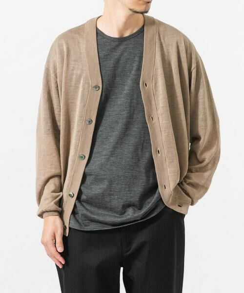 URBAN RESEARCH / アーバンリサーチ ニット・セーター | RAMIE SHEER CARDIGAN | 詳細7