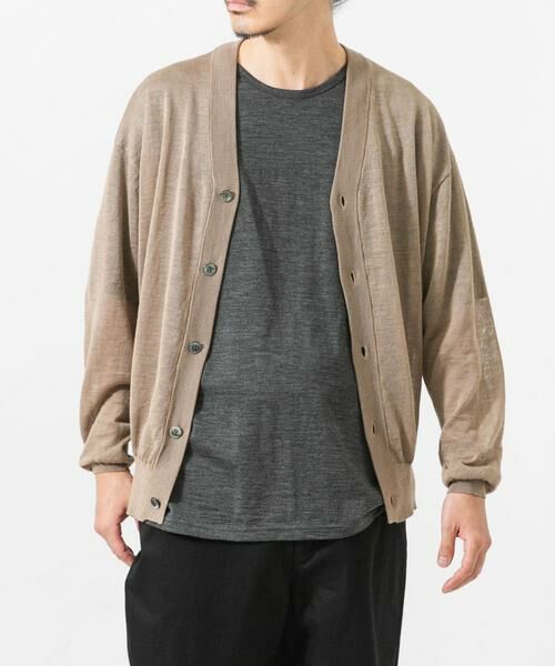 URBAN RESEARCH / アーバンリサーチ ニット・セーター | RAMIE SHEER CARDIGAN | 詳細8