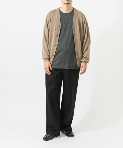 URBAN RESEARCH / アーバンリサーチ ニット・セーター | RAMIE SHEER CARDIGAN | 詳細9