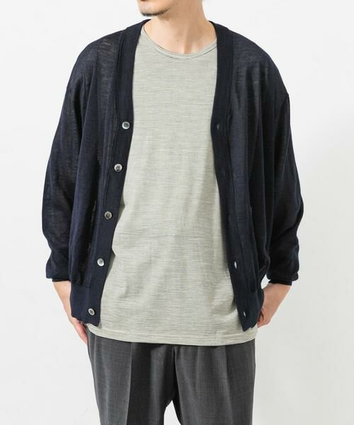 URBAN RESEARCH / アーバンリサーチ ニット・セーター | RAMIE SHEER CARDIGAN | 詳細16