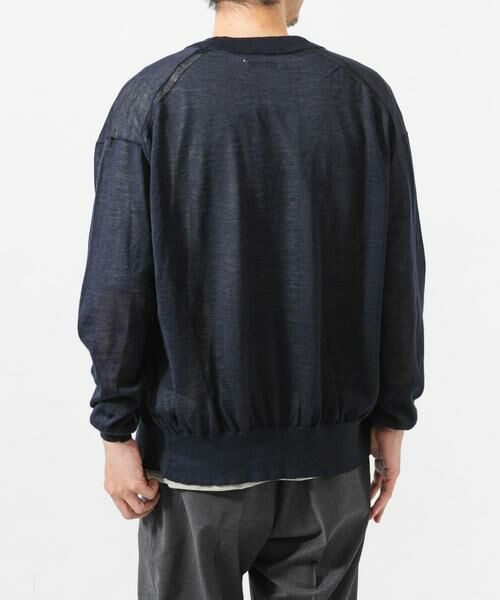 URBAN RESEARCH / アーバンリサーチ ニット・セーター | RAMIE SHEER CARDIGAN | 詳細18