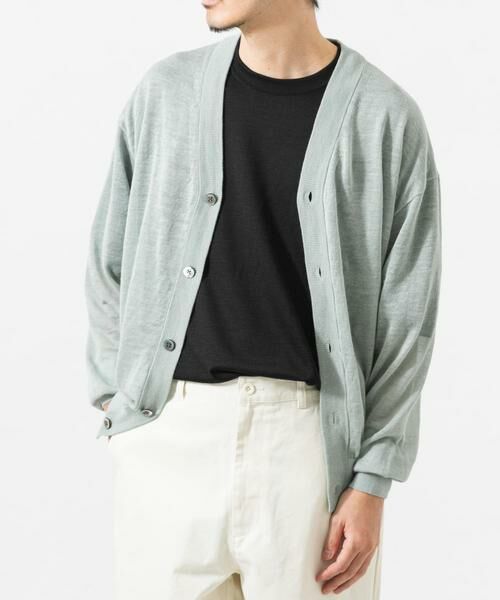 URBAN RESEARCH / アーバンリサーチ ニット・セーター | RAMIE SHEER CARDIGAN | 詳細23