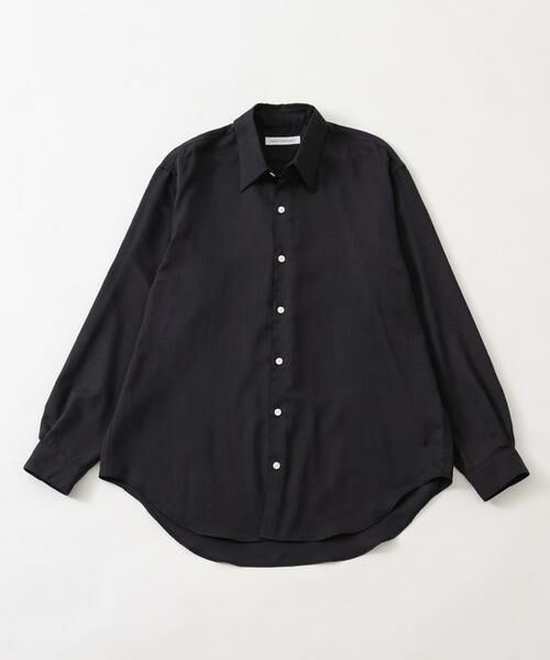 URBAN RESEARCH / アーバンリサーチ シャツ・ブラウス | WASHABLE WOOL REG SHIRTS（ネイビー）