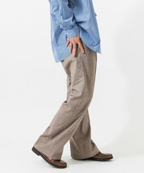 URBAN RESEARCH / アーバンリサーチ その他パンツ | TW SEMI FLARE SLACKS | 詳細17