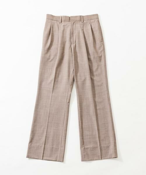 URBAN RESEARCH / アーバンリサーチ その他パンツ | TW SEMI FLARE SLACKS(ベージュ)