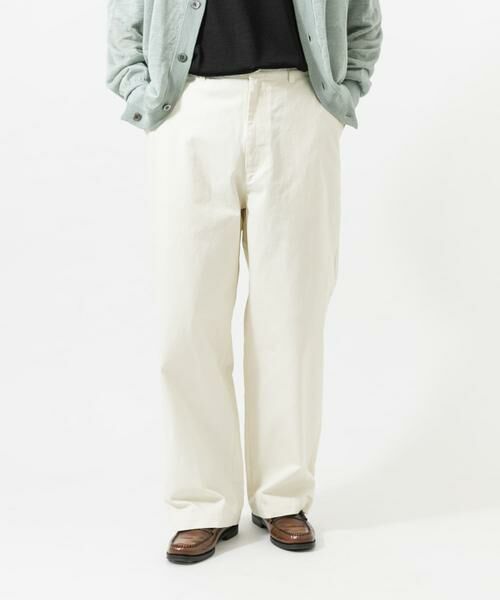 URBAN RESEARCH / アーバンリサーチ その他パンツ | CINCH BACK CHINO PANTS（アイボリー）