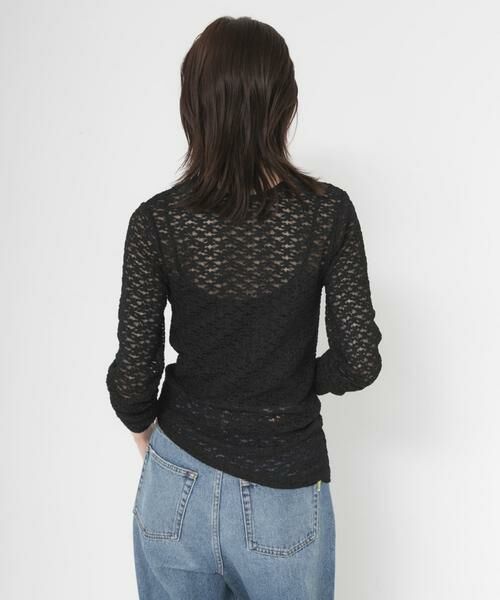 URBAN RESEARCH / アーバンリサーチ Tシャツ | ストレッチレースカットソー | 詳細13