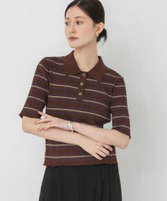 URBAN RESEARCH / アーバンリサーチ ポロシャツ | ランダムリブポロ衿ニット