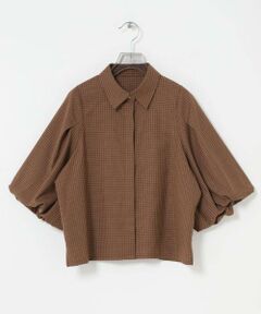 URBAN RESEARCH / アーバンリサーチ シャツ・ブラウス | グラフチェック袖ボリュームシャツ