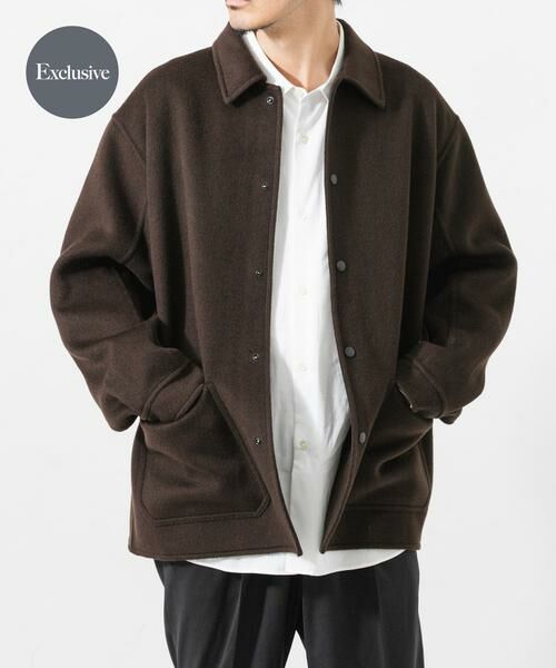 URBAN RESEARCH / アーバンリサーチ その他アウター | 『別注』FRAIZZOLI×URBAN RESEARCH　REVER COVERALL JACKET（ブラウン）
