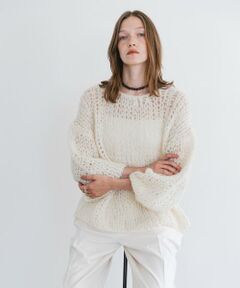 URBAN RESEARCH / アーバンリサーチ ニット・セーター | モヘヤルーズハンドニット