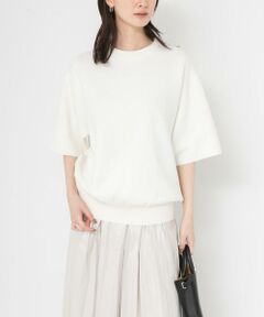 URBAN RESEARCH / アーバンリサーチ ニット・セーター | コットンカシミヤハーフスリーブニット