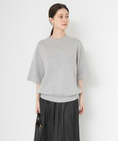 URBAN RESEARCH / アーバンリサーチ ニット・セーター | コットンカシミヤハーフスリーブニット