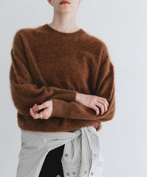 URBAN RESEARCH / アーバンリサーチ ニット・セーター | FUR WOOL ルーズニット | 詳細10