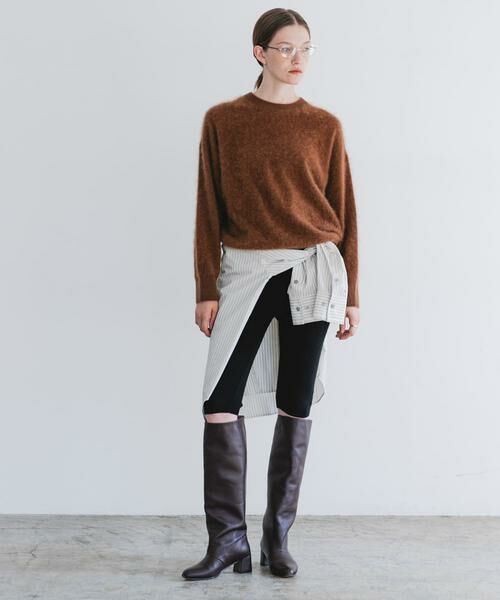 URBAN RESEARCH / アーバンリサーチ ニット・セーター | FUR WOOL ルーズニット | 詳細15