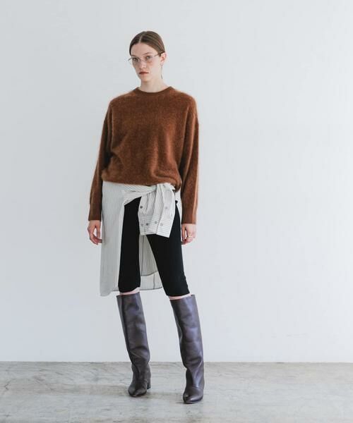 URBAN RESEARCH / アーバンリサーチ ニット・セーター | FUR WOOL ルーズニット | 詳細16