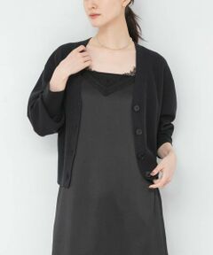 URBAN RESEARCH / アーバンリサーチ カーディガン・ボレロ | コットンカシミヤＶネックショートカーディガン